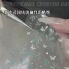 Nuevas Pegatinas para Uñas de Bambú con Purpurina Fina Estilo Chino, con un Toque Fresco y Vibrante, Presentando Hojas de Bambú y Mariposas Coloridas, Decoraciones para Uñas Estilo Antiguo