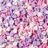 Bloque de construcción con forma de corazón, slime para armar tú mismo, relleno para bolas squishy hecho a mano, materiales al por mayor para hacer bolas squishy