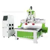Máquina de Grabado Plano en Relieve de Doble Cabezal 1325 para Puertas de Madera, Pantallas, Bandejas de Té y Artesanías para Ventanas, con Procesamiento y Producción Eficientes