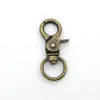 Hebilla de perro de aleación de zinc, hebilla para mascota, longitud 45 mm, hebilla de pinza de cola de cuarto, hebilla de cangrejo, hebilla de langosta, accesorios de herrajes para bolsos