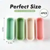 Forma de Pão Transfronteiriça Retangular de Silicone para Assar Pão Mini Forma para Assar Torrada Caixa de Armazenamento Forma de Bolo