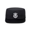 Sombrero de Seguridad Primavera y Otoño para Hombre Nuevo Entrenamiento de Seguridad Sombrero de Algodón para Mujer Universal Propiedad Hotel Portero Gorra Negra