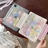 Ángel de Dibujos Animados Gato Kt Adecuado para Cubierta Protectora de Tableta iPad Mini Succión Lateral Air7Y Plegable Pro Lindo 10 Lazo