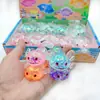 Brinquedo Criativo Mini Maltose Octogonal Salamandra Squishy para Alívio de Estresse e Descompressão, Brinquedo Infantil com Rebote Lento Realista