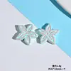 Dibujos Animados Resina Concha Marina Accesorios Pequeños Bricolaje Pegamento de Crema Agujero Hebilla de Zapato Papelería Taza de Agua Parche de Joyería Material