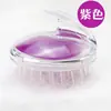 Raspador de Cuero Cabelludo de Silicona Cristalino Hombres y Mujeres Aplicador de Champú Salón de Belleza Uso en Casa Artefacto para Lavar el Cabello Cepillo para Champú Masajeador de Cuero Cabelludo