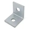 Accesorios para soportes antisísmicos, manguera en forma de U y P, base sin soldadura, protector de esquina de ocho agujeros, nervio de refuerzo, soporte de pared para reparación de automóviles, conexión de bisagra AB