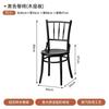Mesa y silla de cafetería retro comercial, combinación de silla de tienda de postres, tienda de té con leche, mesa de madera maciza para restaurante americano occidental