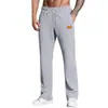 2026 Novo Estilo Calça de Moletom Masculina Transfronteiriça Versátil para o Dia a Dia Confortável Esportiva Casual Calça Masculina Solta Casual