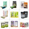 Saco de Embalagem Personalizado de Grau Alimentício Auto-Suportante Selado em Três Lados de Alumínio para Petiscos de Gato e Cachorro, Selado, à Prova de Umidade, Formato de Osso