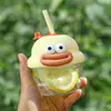Taza de Agua con Temática Invernal para Niños, Vaso de Vidrio para Bebidas de Café, Taza de Regalo Promocional con Impresión de Logo, Al por Mayor