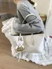 Bolsa Tote Simples de Moda Transfronteiriça Grande Capacidade 2025 Nova Bolsa de Ombro Portátil Bolsa para Deslocamento Bolsa de Axila da Moda