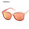 Óculos de Sol Vazados Jamie 1137, Estilo Fashion da Passarela, Óculos de Sol Tendência Street Style Feminino, Lentes Refletivas