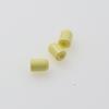 Nueva Cápsula de Pinza Ecológica Pastillas de Pintura Agujero Recto Acrílico Cuentas Sueltas Cadena de Teléfono Móvil DIY Collar Joyería de Cuentas Accesorios