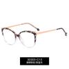 92303 Nuevas gafas planas TR90 de moda para mujer, modernas, combinables, con montura redonda, gafas para miopía para hombre.