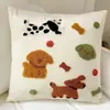 Toalla Bordada Almohada de Dibujos Animados Cojín para Sofá de Sala de Estar Almohada de Terciopelo Trendy para Coche Almohada para Siesta de Niña Linda