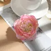 Y Flores de Peônia Artificiais Acessórios de Cabelo Hanfu Peônias Falsas Flores de Plástico Decoração de Casamento Flores de Seda Adereços Materiais DIY
