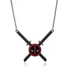 Filme em torno de Deadpool Wolverine Deadpool Wolverine Colar Pingente X-Men Chaveiro Pingente