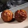 Palo de Rosa Amarillo Africano Tesoro Precioso No Amarillo-Rojo Doce Signos del Zodiaco Bolas de Salud Bolas de Mano para Entretenimiento y Manipulación, un Regalo para los Ancianos