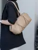 Bolso de Piel Genuina para Mujer 2026 Nuevo Estilo Coreano Piel de Vaca de Primera Capa Bolso Tipo Bowling Moderno Versátil Bolso de Hombro de Alta Gama para Mujer