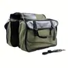 Bolsa Universal para Ciclismo de Motocicleta y Bicicleta, Bolsa Multifuncional para Colgar al Lado, Lona Resistente al Desgaste, Kit de Sillín, Bolsa de Mensajero