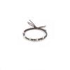 Diadema de celebridad coreana de internet, pulsera, tocado de doble propósito, estilo coreano, lindo anillo para el cabello, banda de goma, simple cuerda de perla para el cabello, banda de goma