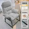 Sillón reclinable para sentarse y dormir, adecuado para uso en oficina, se puede reclinar para siestas, silla plegable para siesta de una persona, silla de dormitorio, sillón sofá perezoso
