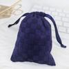 Nueva bolsa de franela a cuadros en línea bolsa multi-color para guardar joyas bolsa para empaque de regalo a mano personalización