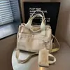 Bolso Estilo Chica Caliente Dulce y Fresco para Mujer 2026 Nuevo Bolso Tote de Gran Capacidad para el Trabajo Bolso de Hombro Simple Casual
