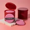 Fornecimento direto da fábrica esponja de maquiagem com almofada de ar sem látex para uso úmido e seco de BB cream esponja redonda ferramenta de maquiagem torta de gema de ovo