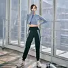 Ropa de Fitness para Mujer Yoga, Talla Grande, Corte Holgado, Elástica, Suave, Adelgazante, Deportiva, para Correr, Pérdida de Peso, Transpirable, Secado Rápido, Traje