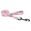 Directo de fábrica, juego de tres piezas de PET con patrón de mariposas y flores para transferencia de calor: arnés, collar y correa para mascotas pequeñas y medianas