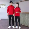 Trajes Deportivos, Uniformes de Clase, Escuela Primaria, Escuela Secundaria, Preparatoria, Estilo Universitario, Ropa Deportiva Casual con Cuello Alto para Hombres y Mujeres, Uniformes Escolares, Uniformes para Eventos Deportivos