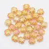 Cuentas Iridiscentes Galvanizadas Cuentas de Vidrio Cabeza de Animal Pequeño Cuentas para Pulsera DIY Pulsera Hecha a Mano Collar Cuentas Sueltas de Vidrio