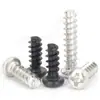 Tornillos Autorroscantes Pb Cabeza Redonda Phillips Cola Plana Niquelados, Tornillos Autorroscantes Cabeza Plana Cola Plana Negros, Gama Completa de Tornillos Autorroscantes