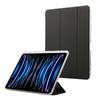 Funda protectora de acrílico de alta permeabilidad con ranura de fibra de carbono plegable en tres pliegues, adecuada para Apple iPad Pro 13 2024