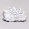 Tênis esportivos femininos super populares, novo modelo outono 2026, sapatos de trilha versáteis em malha respirável, tênis estilo pai coreano mais vendidos