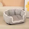Camas Coloridas Dopamina Personalizadas para Gatos e Cachorros Transfronteiriças, Tapetes para Pets para Todas as Estações, Tapetes de Dormir para Pets de Renda de Alta Qualidade