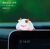 Enfeites de carro de animais personalizados, pequenos enfeites de resina, criativos para o console central do carro, personalização de fabricante original