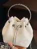 Bolsa Feminina de Nicho Estilo Coreano 2025 Nova Bolsa Transversal de Alto Valor Moda Bolsa de Ombro Único Bolsa Saco