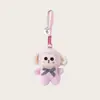 Bolsa Fofa Desenho Animado Boneco Macaco Pequeno Brinquedo de Pelúcia Criativo Mochila Boneca Pequena Chaveiro Bolsa