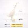 Nuevas Figuras de Animales de la Familia Pato y Oso de Cabeza Inclinada de Venta Caliente Transfronteriza Decoraciones de Resina para Entrada del Hogar, Sala de Estar y Jardín