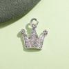 Pingente Coroa Pingente Acessórios Liga Diamante Acessórios de Joia DIY Nicho Senso de Design Pulseira Feminina Vestido Colar