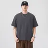 Ropa para Hombre Fengshe / Camiseta de Manga Corta Nueva de Verano 2026 para Hombre, Top Camiseta Casual Pesada Versátil de Moda