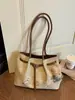 Bolsa Feminina de Grande Capacidade 2026 Novo Estilo Fashionável Tendência Bolsa de Mão Versátil para o Dia a Dia Primavera Verão Bolsa de Ombro Casual Bolsa de Braço