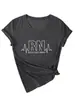 RN registrado Estación independiente europea y americana de ebay Camiseta simple para mujer de cuello en V de manga corta al por mayor Comercio exterior transfronterizo