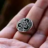 Guerrero de Acero Vikingo Nórdico Nudo Celta Anillo de Acero Inoxidable al por Mayor Moda Vintage Acero de Titanio Anillo para Hombre