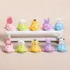 Sanrio Voando DIY Joias Estéreo Chaveiro Criativo Acessórios Saco Surpresa Par Toque Fofo Pequenos Enfeites