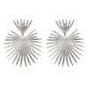 Pendientes de joyería de diseño original de moda transfronteriza 2019 Pendientes exagerados rojos de red de comercio exterior de Europa y Estados Unidos
