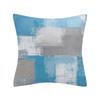 Funda de Almohada Corta de Felpa Pintura al Óleo Abstracta Cojín para Sofá Cama Hogareño Impresión Clara Suave Agradable a la Piel Almohada al por Mayor